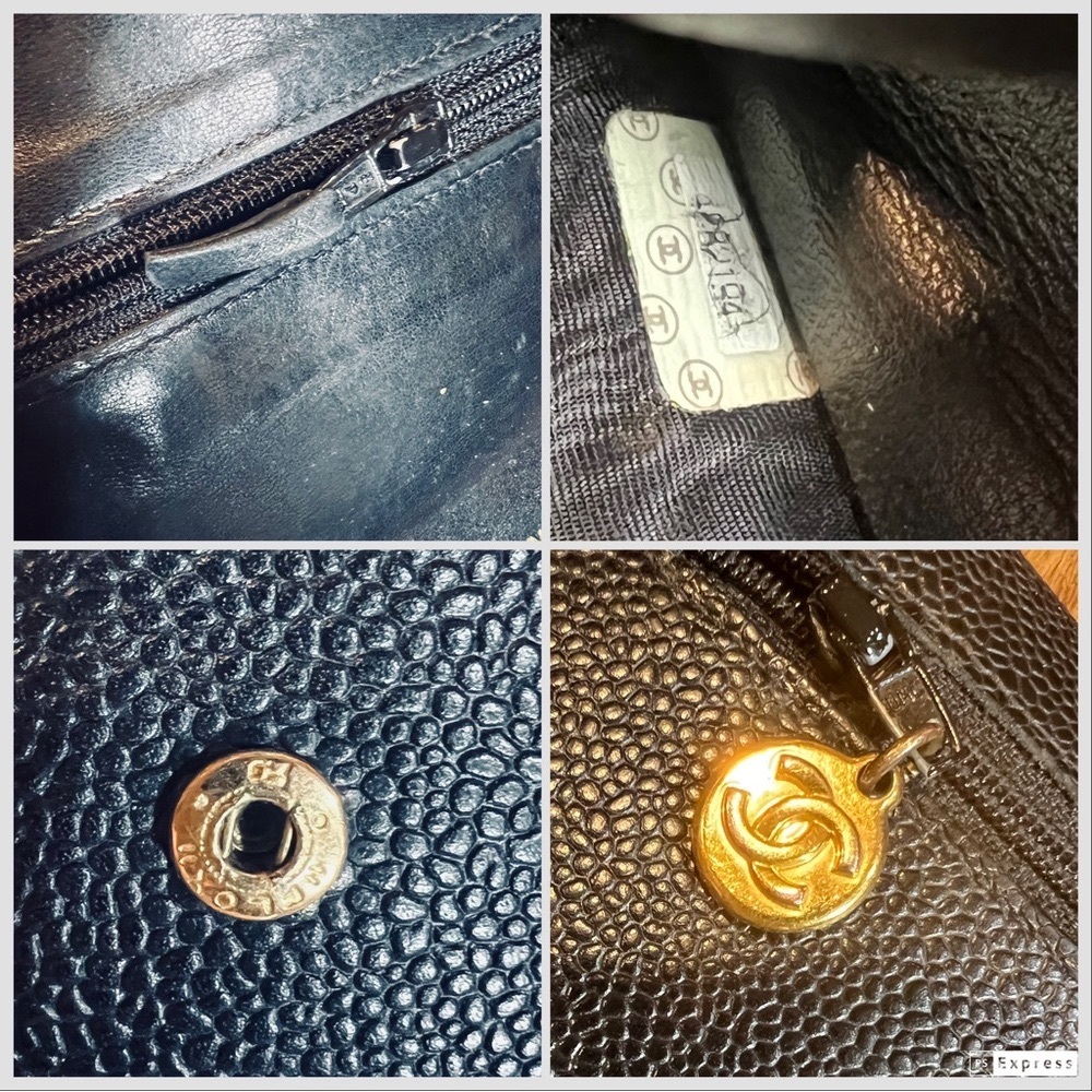🚫SOLD🚫CHANNEL CLUTCH 3Way💥BE ON TREND BUT NOT BROKE💥Big Savings💰EUC GORG💥 - Picture 10 of 16